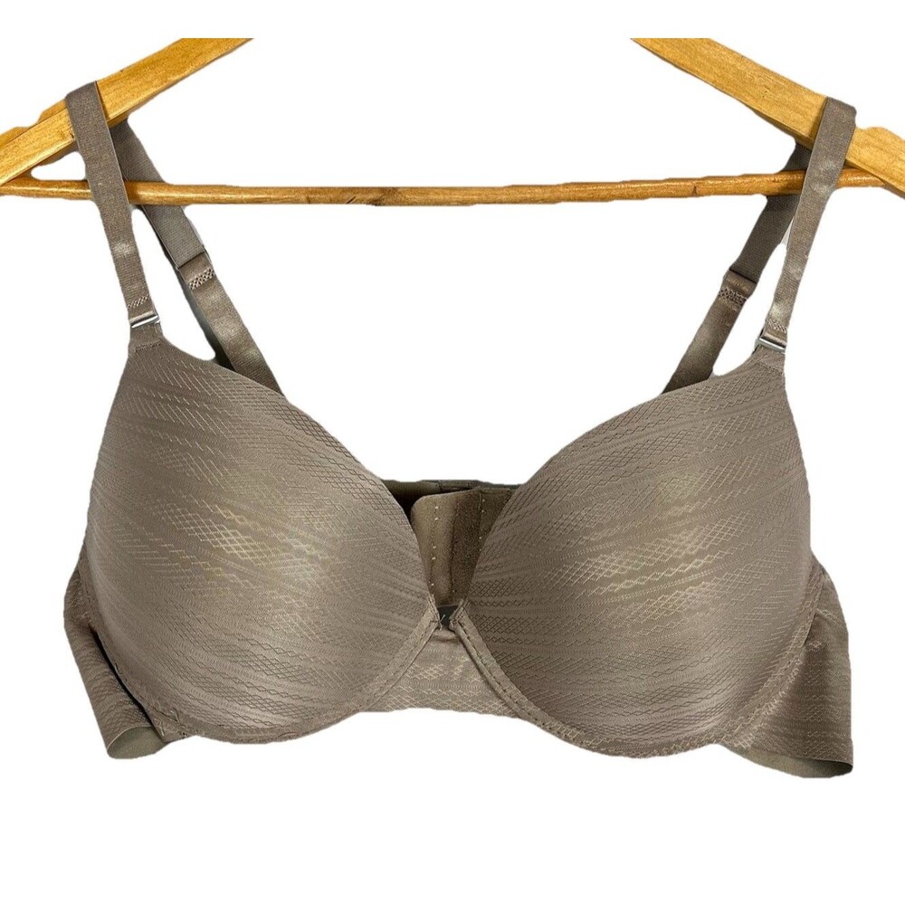 Catherine Malandrino Nude Bra 44C Underwire Padded Support T-Shirt